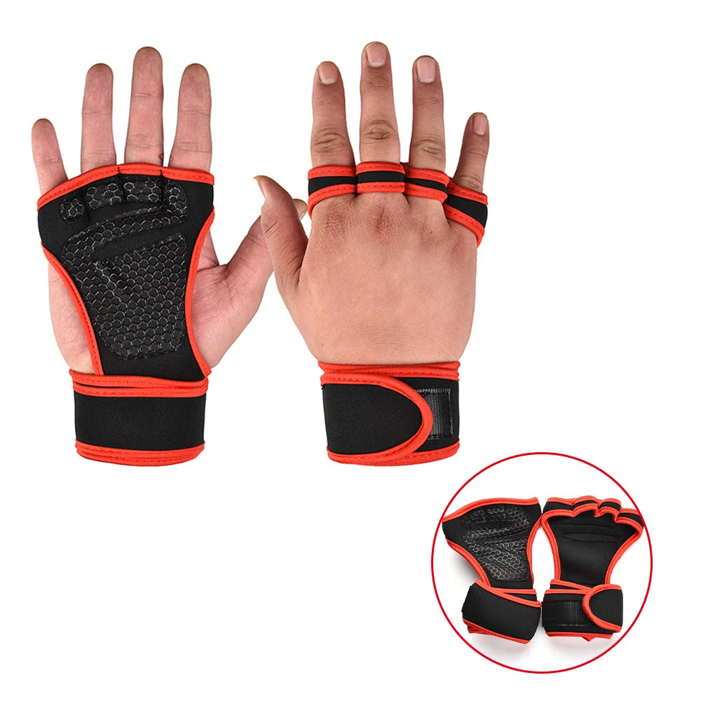 Premium Workout Training Gloves – Non-Slip Weight Lifting Grip Gloves For Men and Woman