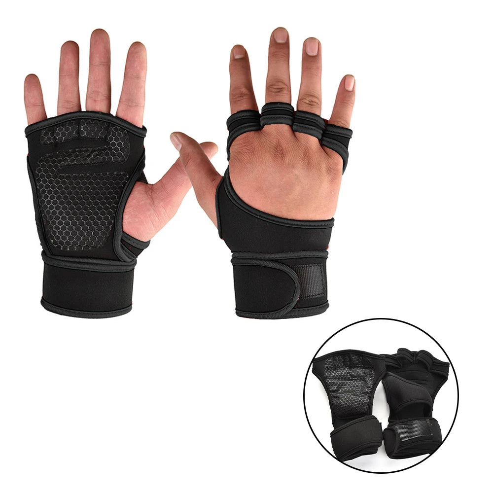 Premium Workout Training Gloves – Non-Slip Weight Lifting Grip Gloves For Men and Woman