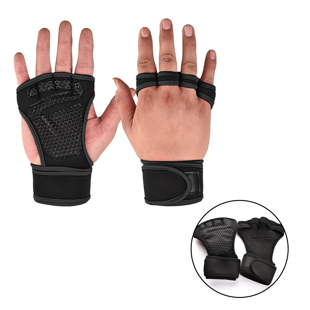 Premium Workout Training Gloves – Non-Slip Weight Lifting Grip Gloves For Men and Woman