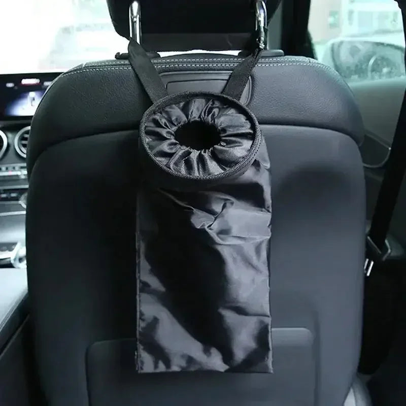 Universal Leakproof Car Trash Can – Portable Hanging Auto Garbage Bin