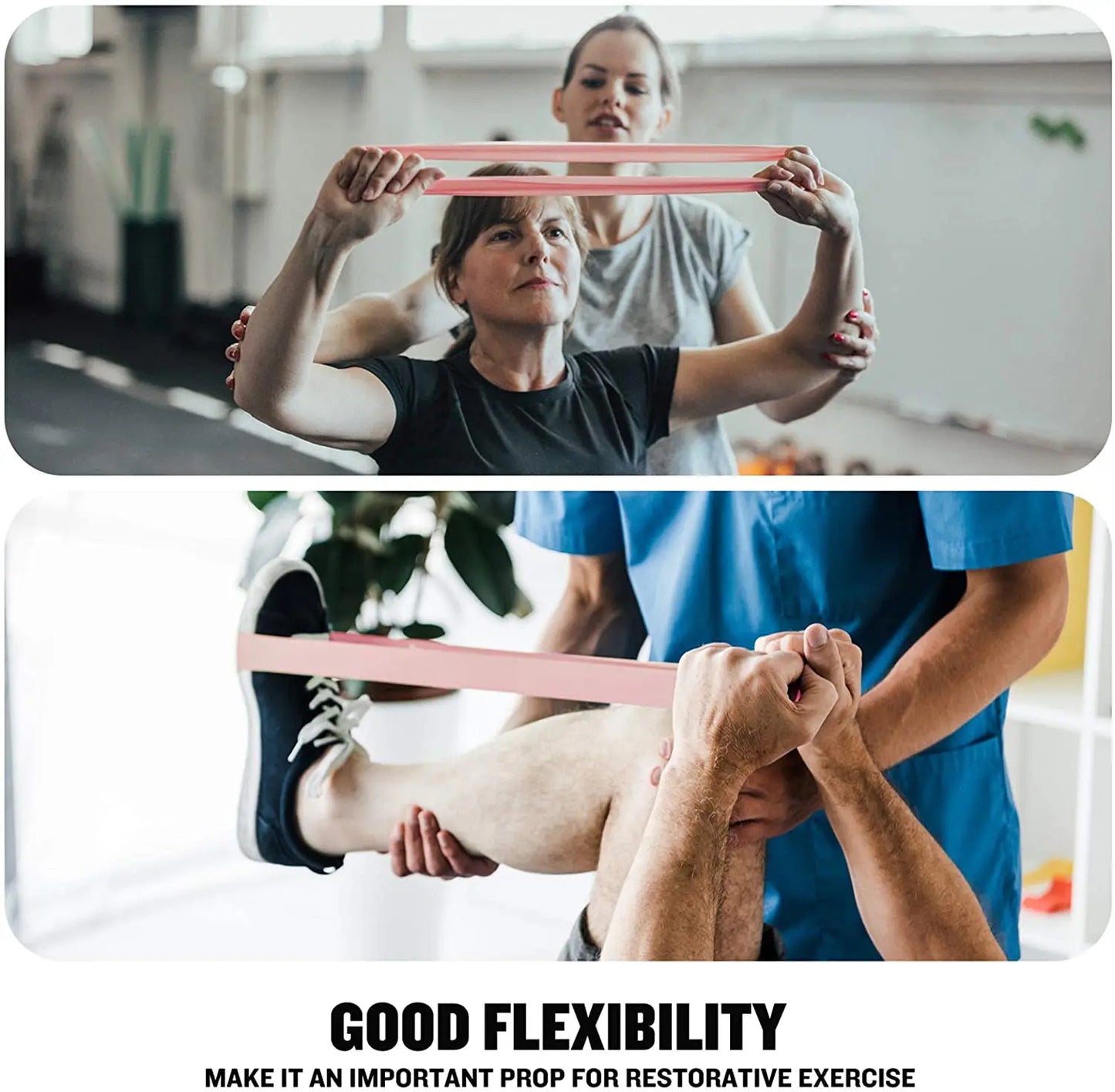 FlexBand™ Resistance Loop Band Set – Home Workout & Strength Training