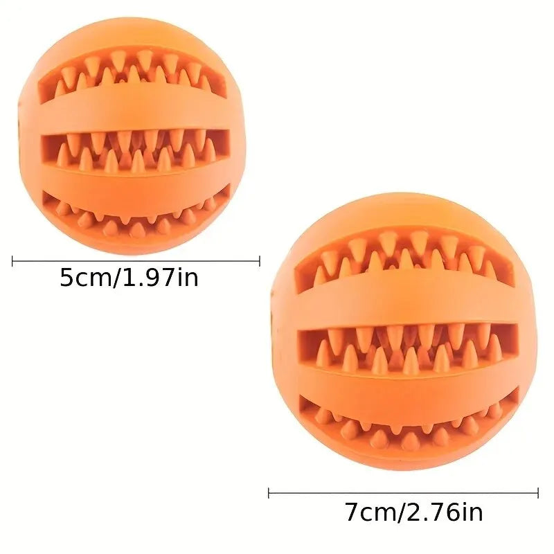Dental Chew Ball for Dogs – Interactive Treat & Teeth Cleaning Toy