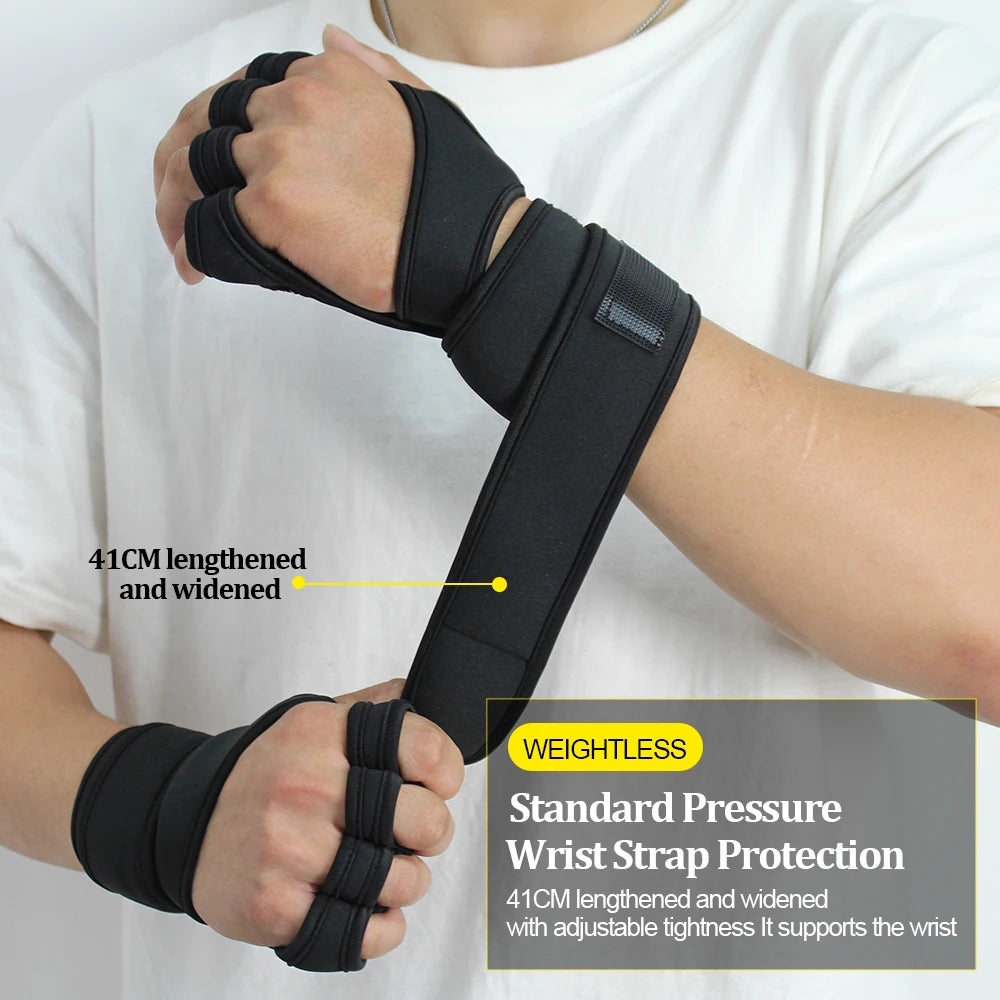 Premium Workout Training Gloves – Non-Slip Weight Lifting Grip Gloves For Men and Woman