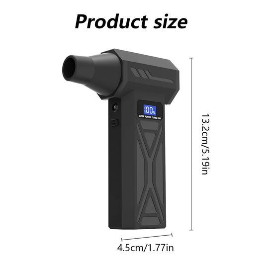 AirBlast Pro™ Rechargeable Electric Air Duster – Cordless High-Power Cleaning Blower for PC, Car & Home