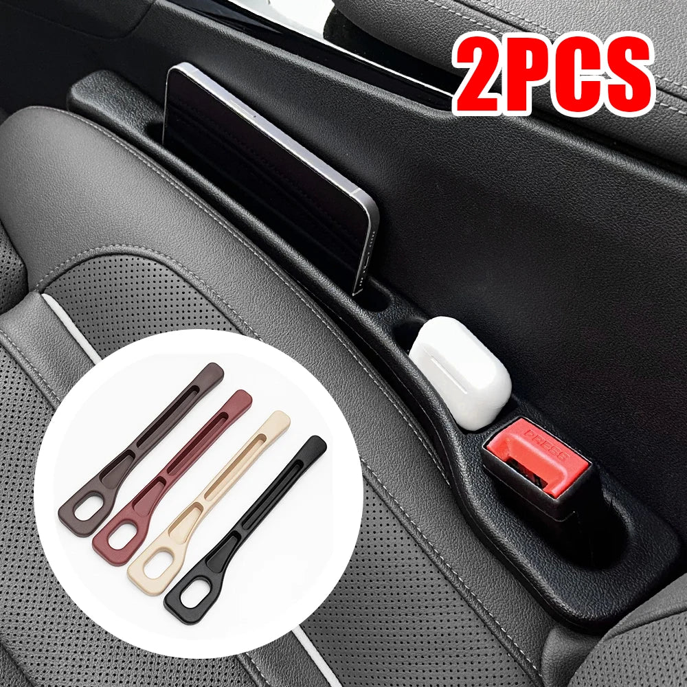 2-Piece Car Seat Gap Organizer – Stop Items from Falling Between Seats