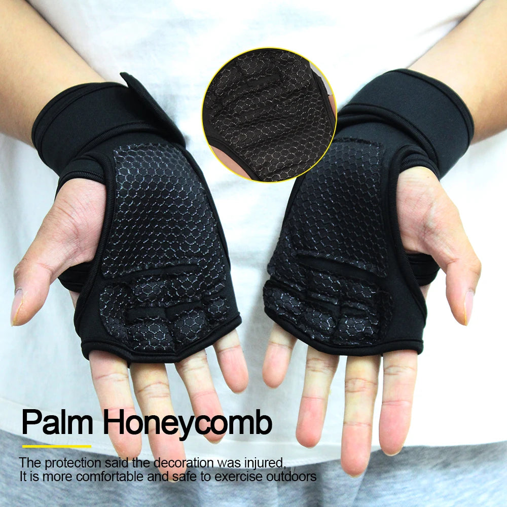 Premium Workout Training Gloves – Non-Slip Weight Lifting Grip Gloves For Men and Woman