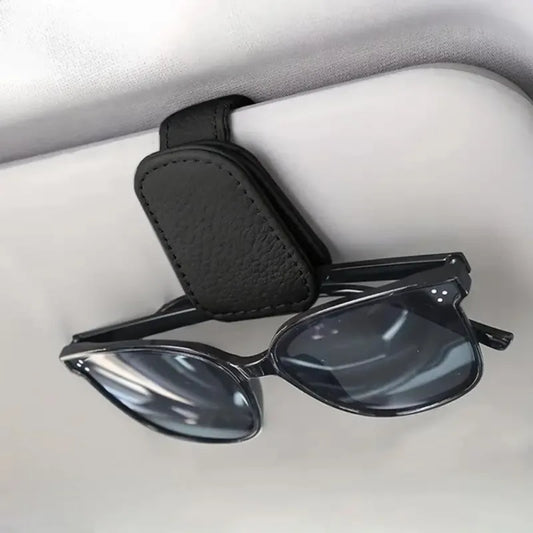Magnetic Car Sun Visor Glasses Holder – Secure Sunglasses Clip