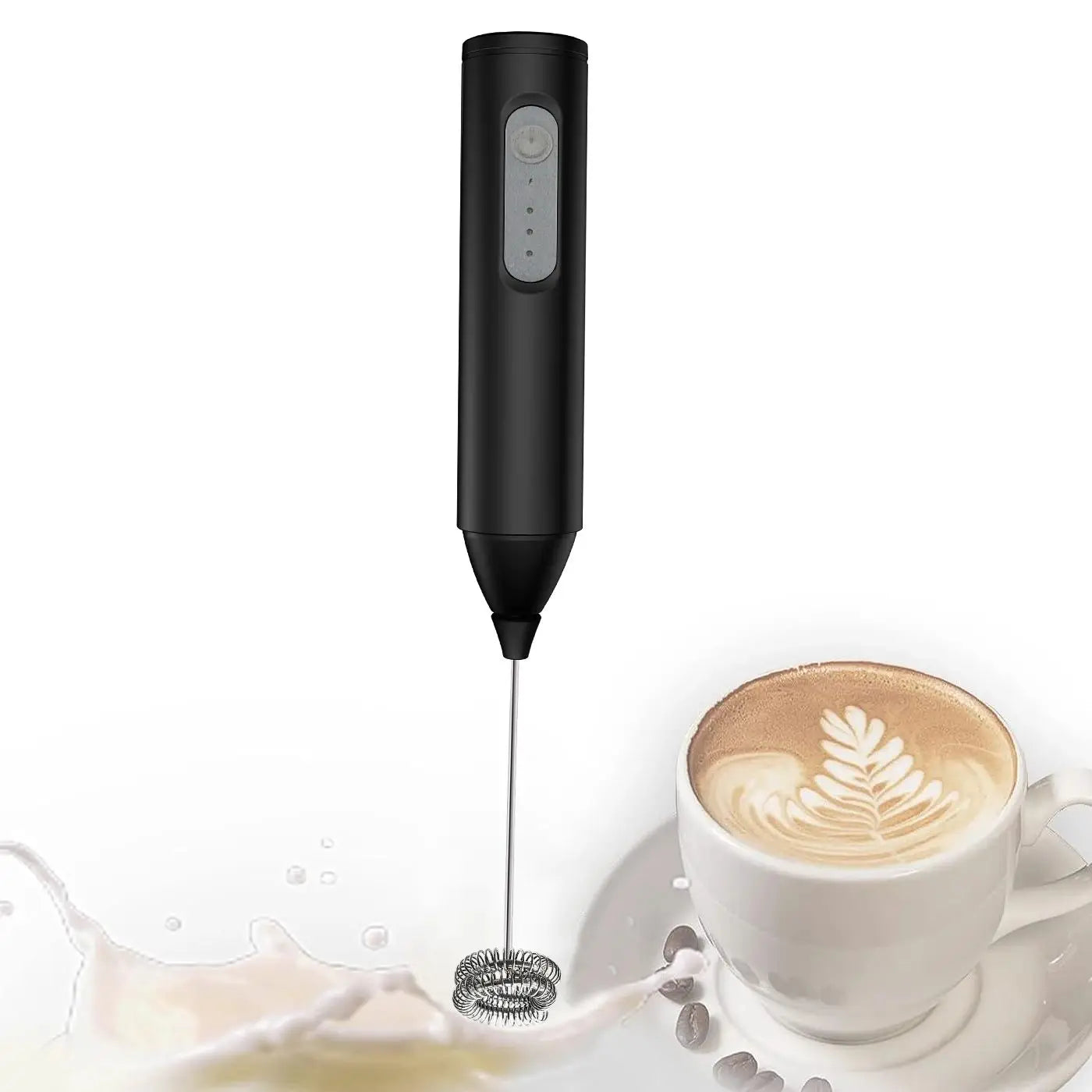 FoamPro™ Electric Milk Frother – USB Rechargeable Coffee & Matcha Mixer