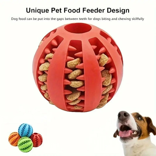 Dental Chew Ball for Dogs – Interactive Treat & Teeth Cleaning Toy