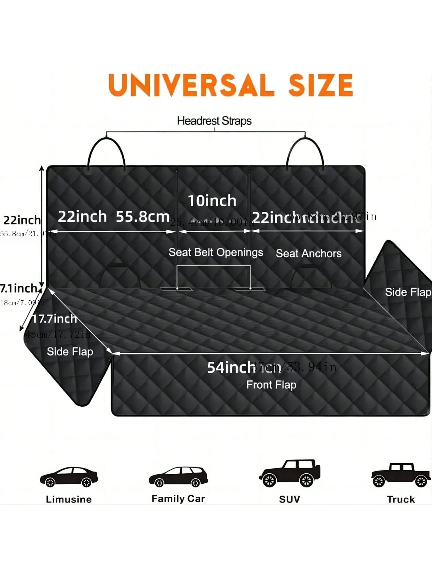 CozyRide™ Waterproof Dog Car Seat Protector
