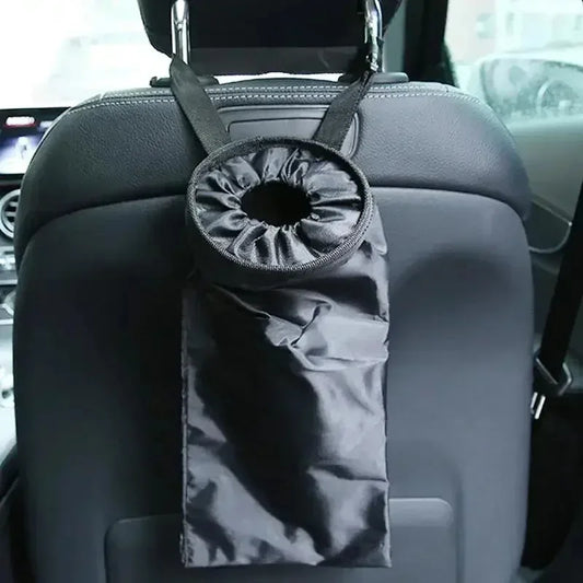 Universal Leakproof Car Trash Can – Portable Hanging Auto Garbage Bin