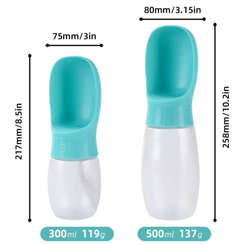 TravelPaw™ 2-in-1 Portable Dog Water Bottle